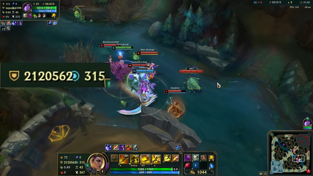 Giai đoạn Tiền Mùa Giải luôn có rất nhiều lỗi và mới đây là bug khi xuất hiện combo Rell và Taric - nguồn: YouTube