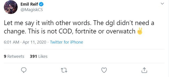 Các game thủ chuyên nghiệp nói gì về bản cập nhật mới nhất của CS:GO? - Ảnh 7. Các game thủ chuyên nghiệp nói gì về bản cập nhật mới nhất của CS:GO? - Ảnh 7.