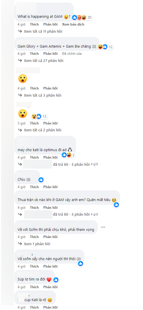 Khán giả VCS bàn tán về những cái tên có thể thay thế Kati