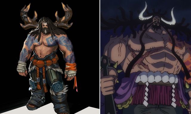 Riot tung hình ảnh mới của Udyr rework, không còn giống Kaido nữa, fan lại liên tưởng đến... Thor Endgame - Ảnh 1.