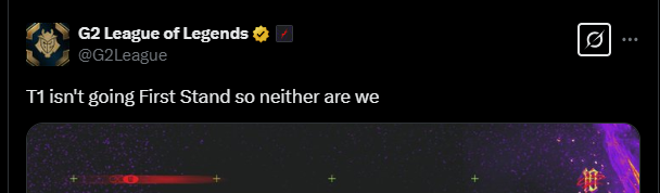 "Rạp xiếc" G2 nhận về vô vàn chỉ trích, nguyên nhân vì T1- Ảnh 2. "Rạp xiếc" G2 nhận về vô vàn chỉ trích, nguyên nhân vì T1- Ảnh 2.