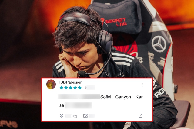 Yike là tuyển thủ được khen ngợi nhiều nhất bên phía G2 và còn được ví với SofM, Canyon, Karsa - nguồn: LoL Esports