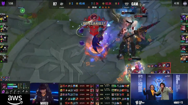 GAM phục thù thành công R7: Khán giả LMHT quốc tế "khóc thét", Thầy Giáo Ba "vẽ" ngay kịch bản - Ảnh 2.