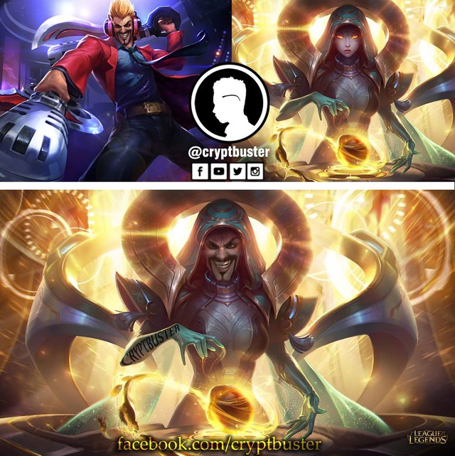 Chiêm ngưỡng những tác phẩm kết hợp giữa các vị tướng LMHT theo phong cách râu ông nọ cắm cằm bà kia - Ảnh 9.