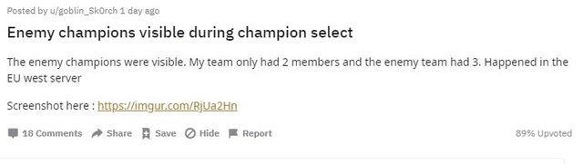 Client LMHT tiếp tục gặp lỗi siêu dị - Người chơi ở cả 2 đội, phân thân ra đấu với chính mình - Ảnh 2. Client LMHT tiếp tục gặp lỗi siêu dị - Người chơi ở cả 2 đội, phân thân ra đấu với chính mình - Ảnh 2.