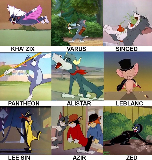 Phì cười với loạt ảnh cosplay LMHT phiên bản... Tom và Jerry - Ảnh 7. Phì cười với loạt ảnh cosplay LMHT phiên bản... Tom và Jerry - Ảnh 7.