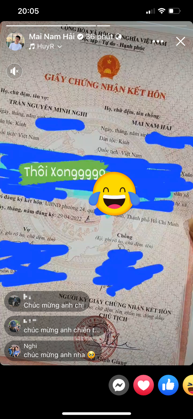 Chiến hạm Bomman - Minh Nghi cập bến, fan thi nhau chúc mừng, nhắc khéo cặp SofM - Lily - Ảnh 1. Chiến hạm Bomman - Minh Nghi cập bến, fan thi nhau chúc mừng, nhắc khéo cặp SofM - Lily - Ảnh 1.