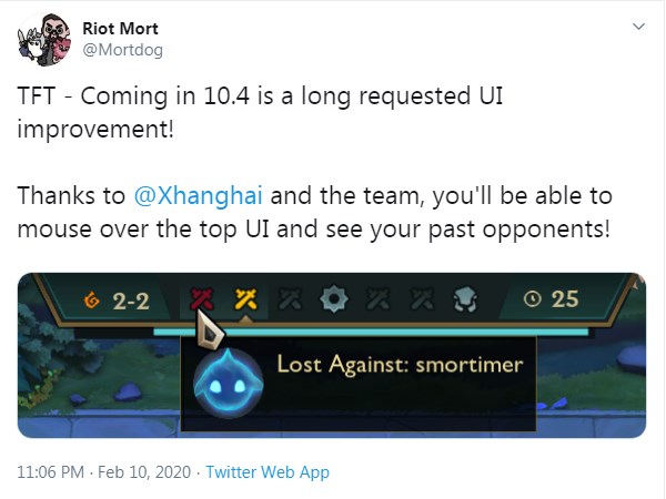 Riot Games tiếp tục đưa thêm tính năng quan trọng vào Đấu Trường Chân Lý ngay tại bản 10.4 tới - Ảnh 2.