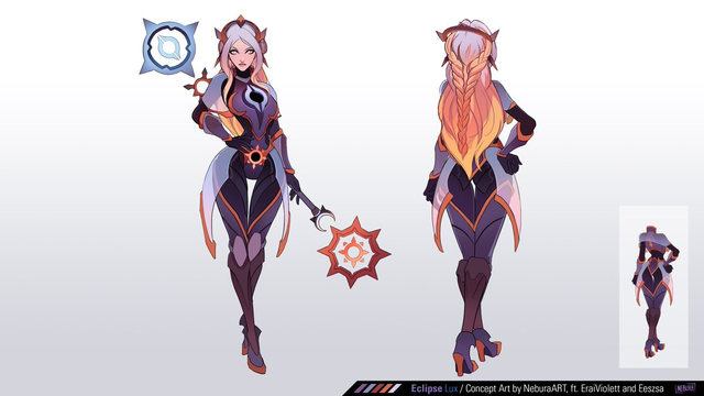 Nửa năm rồi chưa có skin mới, con cưng Lux lại được thiết kế riêng skin Nhật Thực - Nguyệt Thực chất lừ - Ảnh 1. Nửa năm rồi chưa có skin mới, con cưng Lux lại được thiết kế riêng skin Nhật Thực - Nguyệt Thực chất lừ - Ảnh 1.