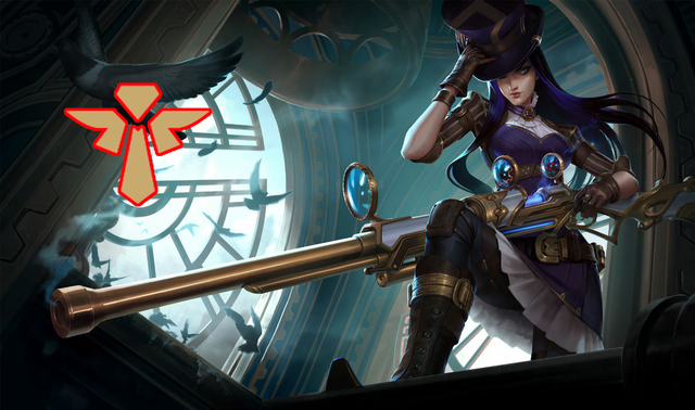 Nhiều game thủ lo sợ Caitlyn Hỗ Trợ sẽ được mang ra trong rank - nguồn: Twitter