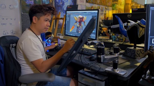 Có thể bạn chưa biết: Trang phục siêu hot Jax Loạn Thế Thần Binh được thiết kế bởi một họa sĩ người Việt - Ảnh 2. Có thể bạn chưa biết: Trang phục siêu hot Jax Loạn Thế Thần Binh được thiết kế bởi một họa sĩ người Việt - Ảnh 2.