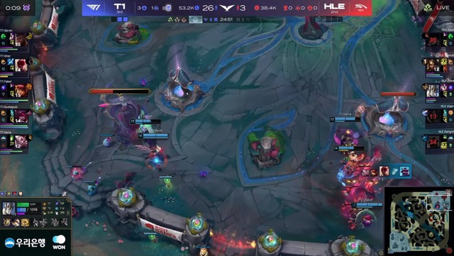 Không chỉ thất bại thảm hại, HLE còn phải tặng "quà khuyến mãi" cho T1- Ảnh 1.