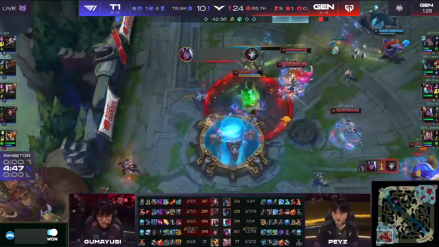 Hai đội thi nhau "throw game" và phần thắng thuộc về Gen.G