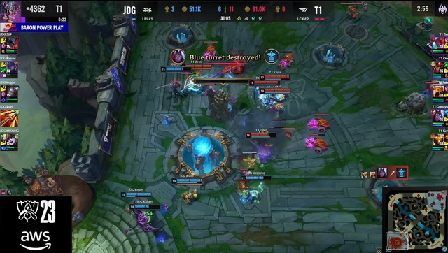 Nhưng chính T1 mới là đội giành chiến thắng chung cuộc Nhưng chính T1 mới là đội giành chiến thắng chung cuộc