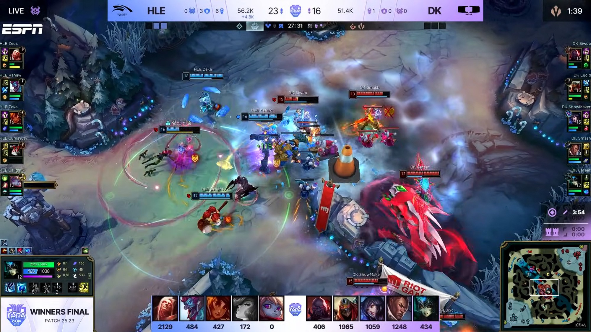 HLE để lộ những vấn đề "chí mạng" sau trận thắng DK- Ảnh 2. HLE để lộ những vấn đề "chí mạng" sau trận thắng DK- Ảnh 2.