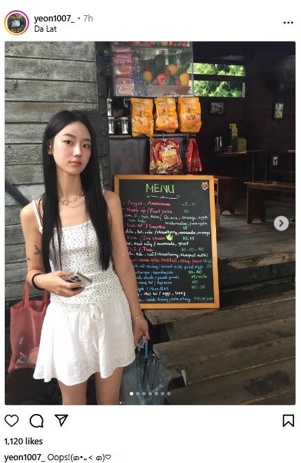 Yeon check-in ở Đà Lạt, Việt Nam