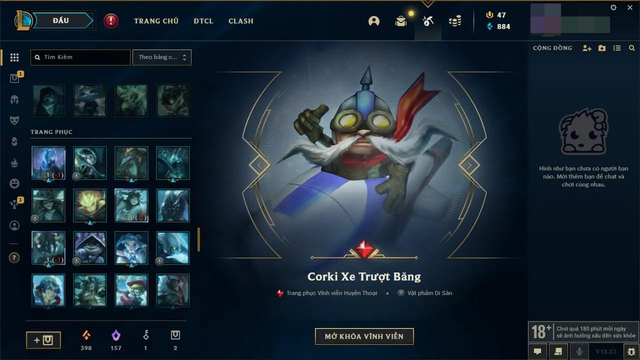 Nhiều người chơi đã mở được những trang phục vốn trước đây là hiếm khi "chuyển nhà" - nguồn: Facebook