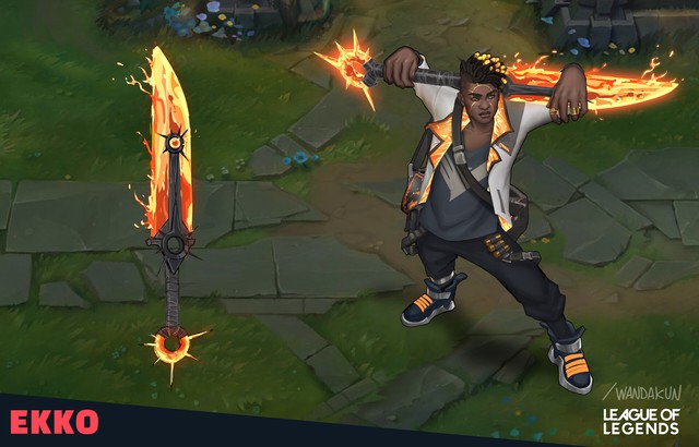 Thấy fanart quá đẹp, Riot Games tỏ ý muốn ra mắt dòng trang phục kết hợp giữa LMHT và Valorant - Ảnh 5. Thấy fanart quá đẹp, Riot Games tỏ ý muốn ra mắt dòng trang phục kết hợp giữa LMHT và Valorant - Ảnh 5.