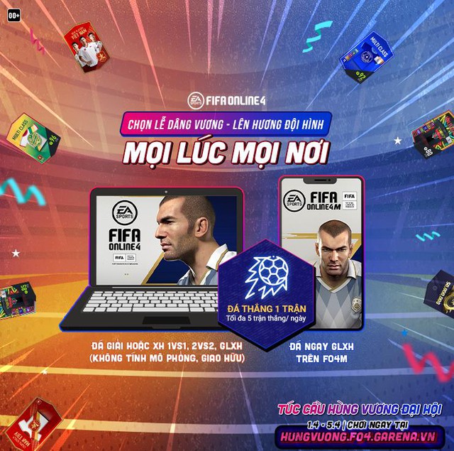 FIFA Online 4 Tặng Quà Free cực HOT nhân dịp Giỗ Tổ Hùng Vương - Ảnh 4.