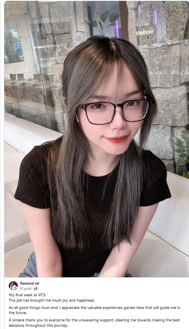 Bài đăng tạm biệt giải đấu và người hâm mộ bằng tiếng Anh