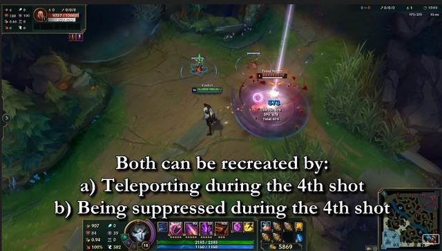 Bó tay với lỗi siêu dị của Jhin - Súng không bắn ra đạn mà lại quăng ra bẫy - Ảnh 2.