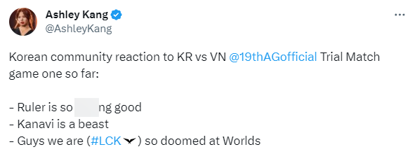 Khán giả LCK "khóc thét" khi chứng kiến Kanavi đang có phong độ quá tốt