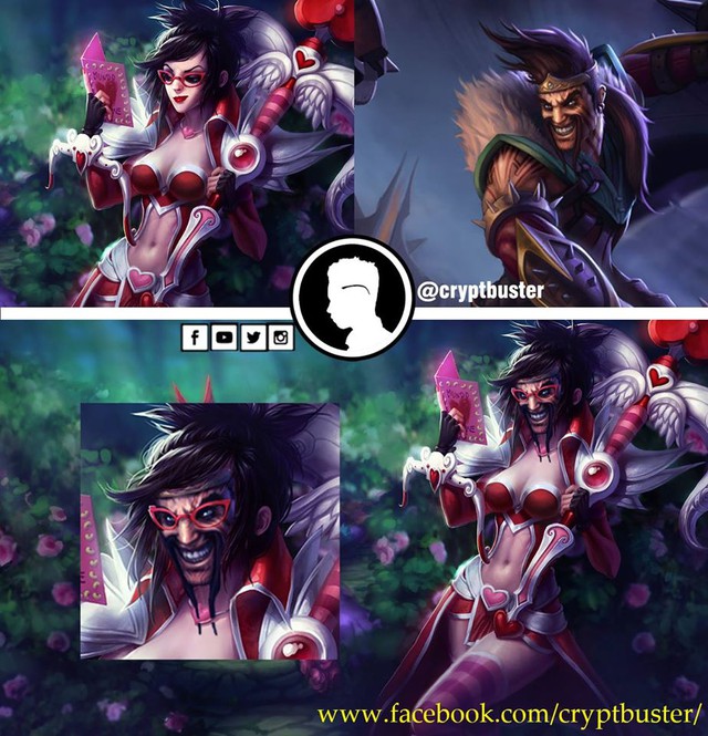 Chiêm ngưỡng những tác phẩm kết hợp giữa các vị tướng LMHT theo phong cách râu ông nọ cắm cằm bà kia - Ảnh 14.