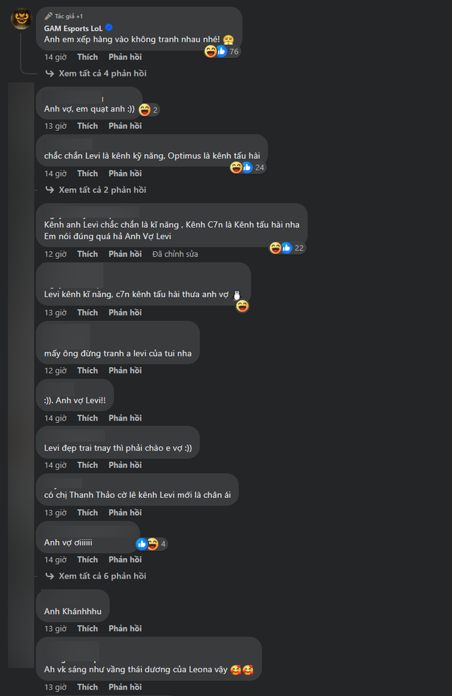 Fan thi nhau nhận Levi là "anh vợ"