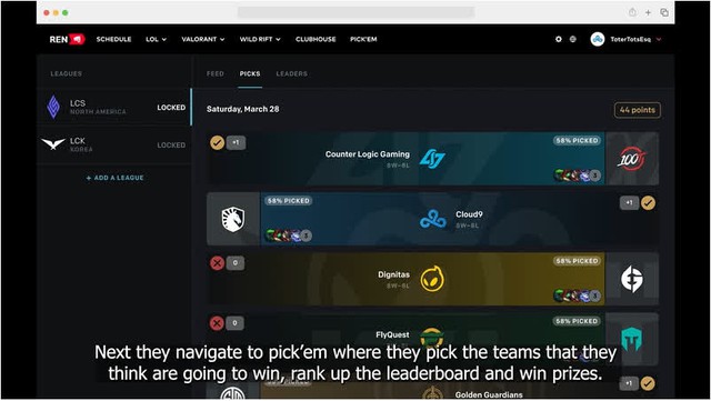 Riot Games đang phát triển ứng dụng Esports cho riêng mình, khán giả chỉ cần xem và dự đoán là có quà - Ảnh 5. Riot Games đang phát triển ứng dụng Esports cho riêng mình, khán giả chỉ cần xem và dự đoán là có quà - Ảnh 5.