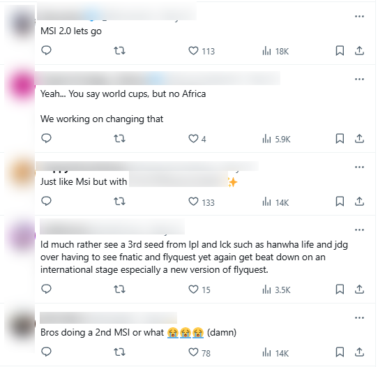 Nhưng khán giả vẫn tỏ ra ngán ngẩm khi EWC muốn tái hiện MSI 2024 để thu hút sự chú ý nhưng có lẽ kết quả cũng khó mà khác đi được