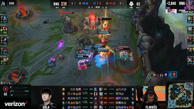 G2 Esports bật mode tấu hài ở MSI 2022 giúp RNG chiếm lấy vị trí top 1 vòng Hỗn Chiến - Ảnh 2.