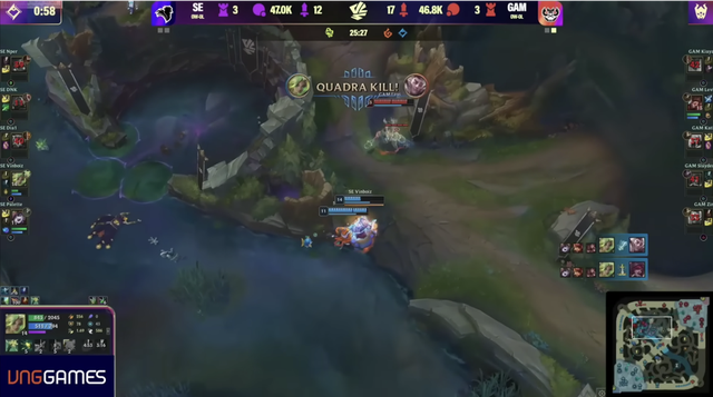 Vinboiz có cho mình Quadra Kill