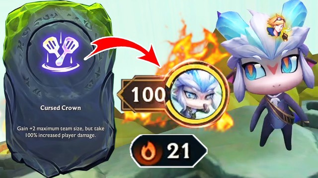 Vương Miện Hắc Hóa sẽ khiến người chơi có thể bị trừ máu gấp đôi bình thường