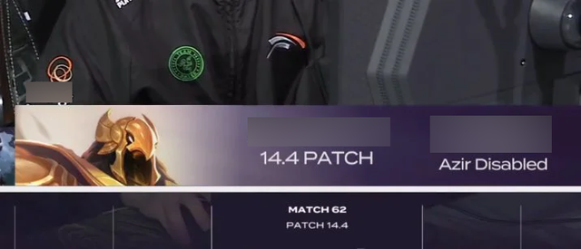Azir bị Riot cấm từ bản 14.4