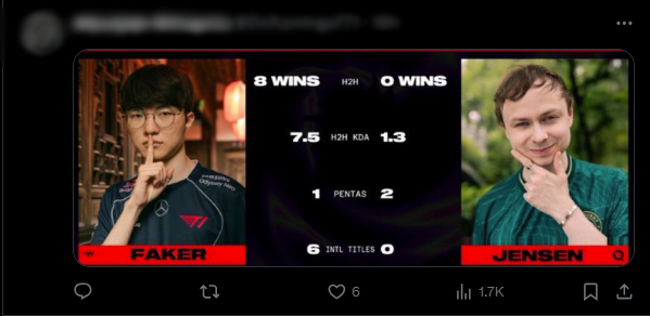 Lên tiếng “đụng chạm Faker”, tuyển thủ FlyQuest liền bị T1 biến thành “gã hề” cùng kỷ lục đáng buồn - Ảnh 7.