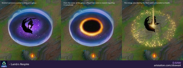 Chiêm ngưỡng vẻ đẹp mãn nhãn của trang phục fan-made Kindred Hắc Tinh - Vẻ đẹp huyền ảo của thần chết vũ trụ - Ảnh 9. Chiêm ngưỡng vẻ đẹp mãn nhãn của trang phục fan-made Kindred Hắc Tinh - Vẻ đẹp huyền ảo của thần chết vũ trụ - Ảnh 9.