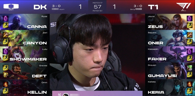 Lựa chọn bất ngờ của T1 khi cho Keria sử dụng Kalista ở ván đấu quyết định - nguồn: Twitter