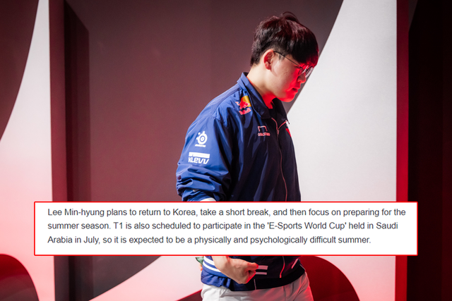 Chưa kể Gumayusi từng thừa nhận anh cũng gặp chấn thương sau khi trở về từ MSI 2024. Trước đó là những dấu hiệu không tốt đến từ tay của Faker