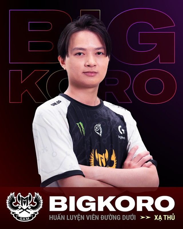 GAM thay thế Bigkoro cho vị trí Xạ Thủ