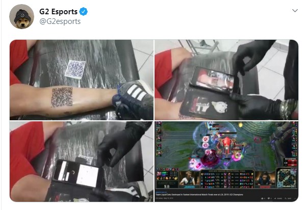 Bắt kịp thời đại 4.0, G2 Esports nâng cấp công nghệ cà khịa bằng việc dùng QR Code - Ảnh 2. Bắt kịp thời đại 4.0, G2 Esports nâng cấp công nghệ cà khịa bằng việc dùng QR Code - Ảnh 2.