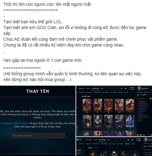 Chủ nhân acc LMHT bạc tỷ đã chuộc được tên cũ: Duyên chưa hết, vẫn ở lại cùng anh em - Ảnh 4.