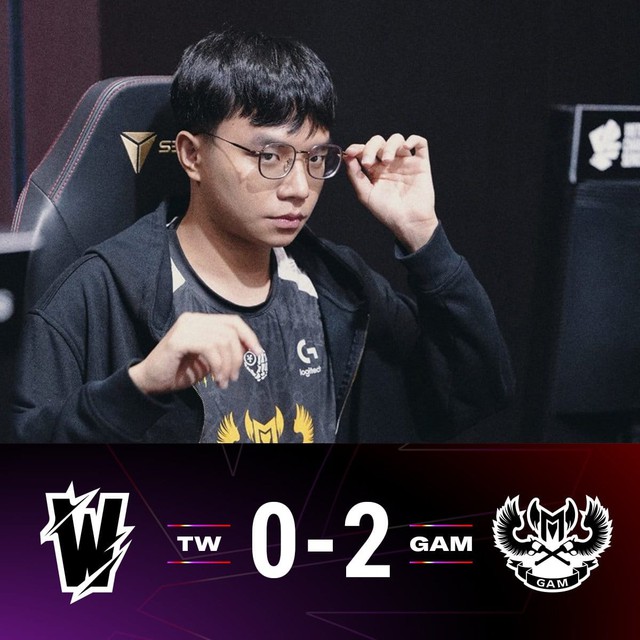 Nhưng GAM vẫn hủy diệt TW 2-0