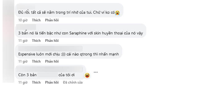 Cộng đồng cũng lường trước các skin này sẽ vô cùng đắt đỏ