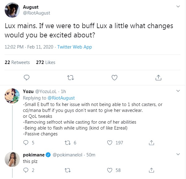 Riot Games chuẩn bị buff cho Lux, game thủ tinh ý hiểu ngay vấn đề - Skin tiếp theo là gì nào? - Ảnh 2.