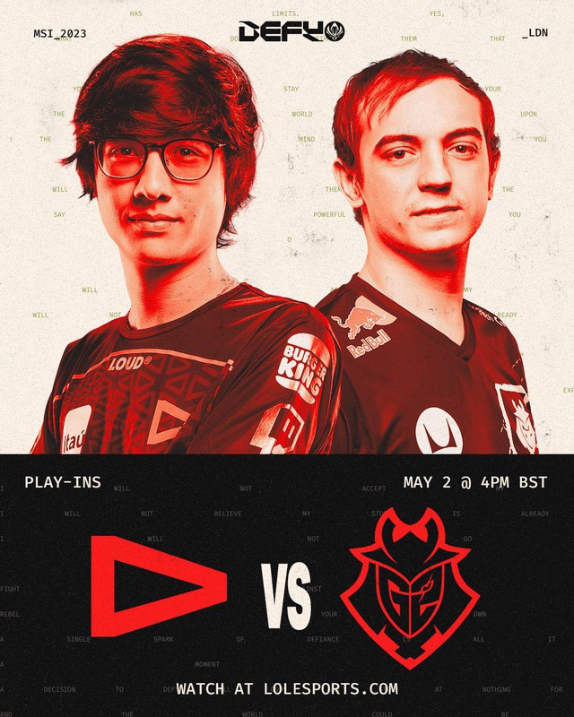 Trận đấu giữa LLL và G2 có nhiều diễn biến bất ngờ