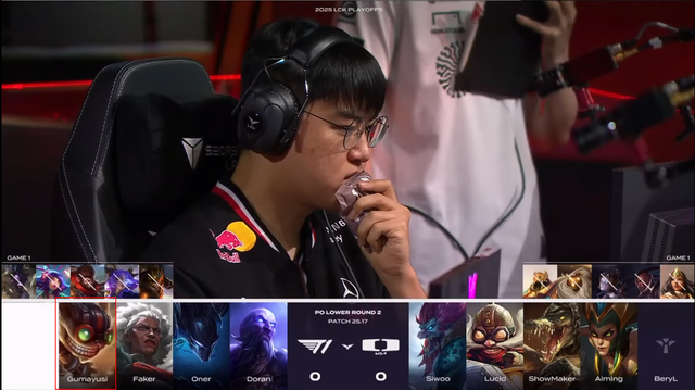 T1 chọn Ziggs cho Gumayusi ngay từ ván 1 T1 chọn Ziggs cho Gumayusi ngay từ ván 1