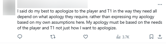 Tác giả đoạn clip về Faker lên tiếng nhưng lại tiếp tục Tác giả đoạn clip về Faker lên tiếng nhưng lại tiếp tục