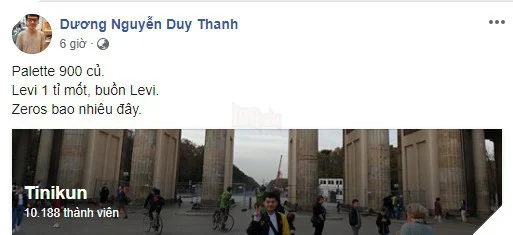 Cách đây khoảng gần 4 năm, giá của Palette và Levi bằng hoặc hơn cả một đội SGB hiện tại