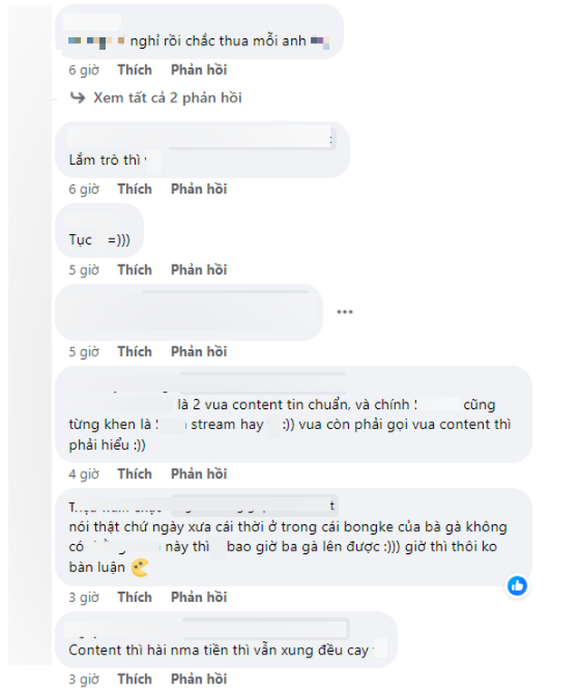 Nhưng cũng có không ít bình luận tỏ thái độ cổ súy