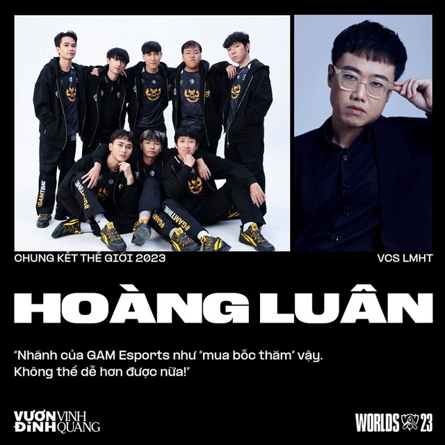 BLV Hoàng Luân nhận định về bảng đấu của GAM